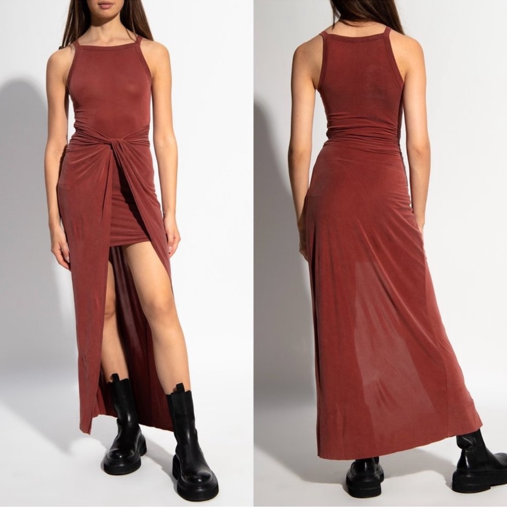 CLEARANCE All saints sami cupro knot dress FINAL PRICE NO OFFERS CONSIDERED